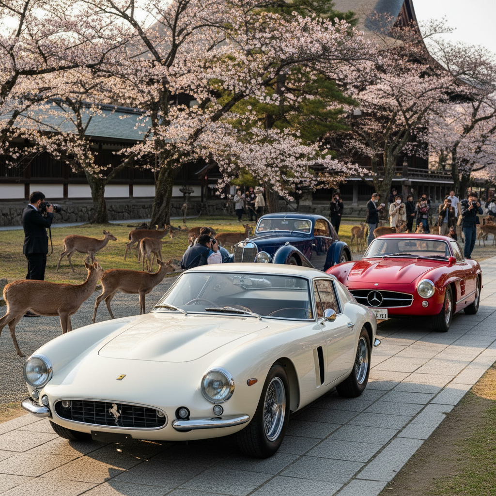 Concorso d'Eleganza Japan 2026: Eleganța Auto Strălucește la Nara