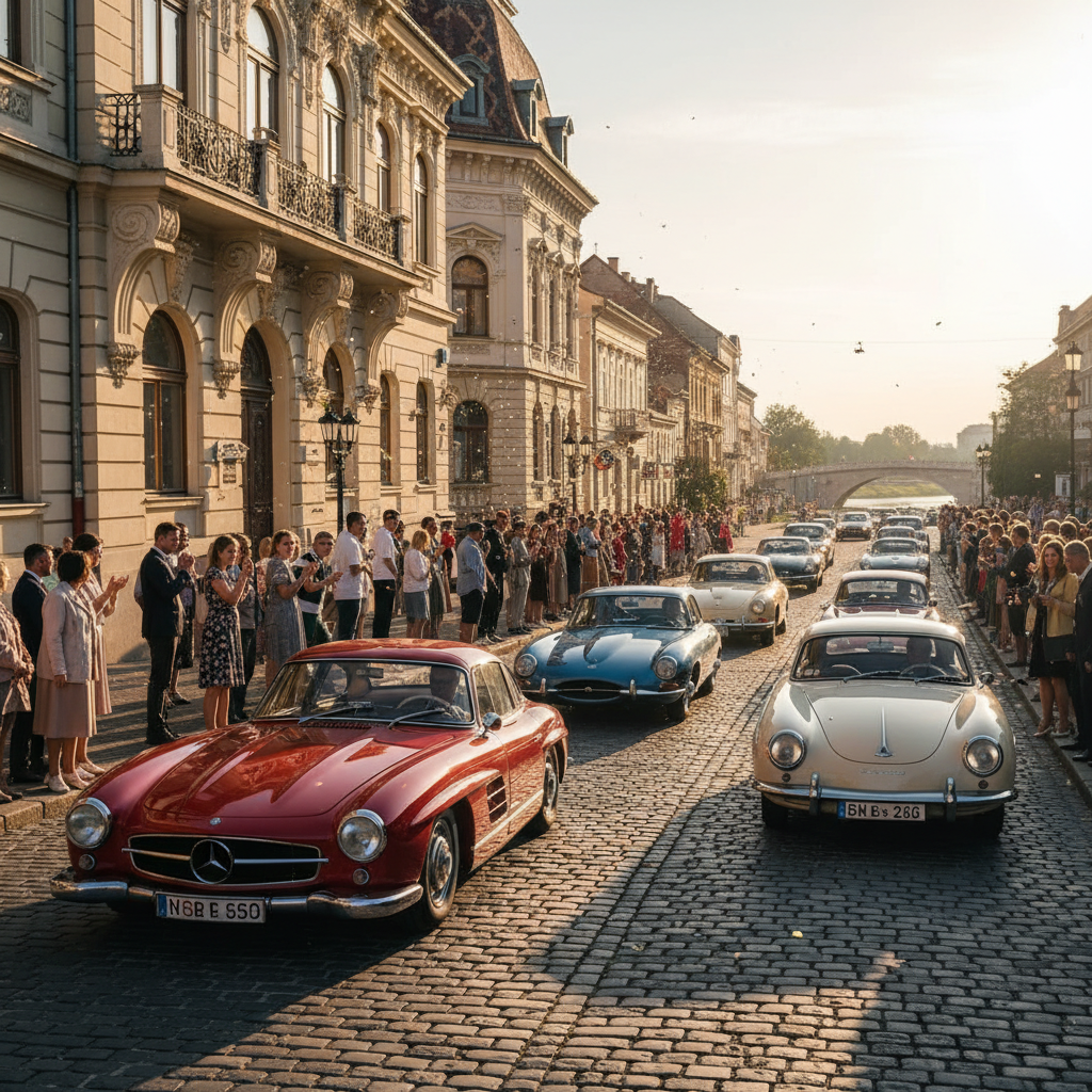 Oradea Găzduiește „Călătorii în Europa”: Un Weekend Clasic pe Patru Roți